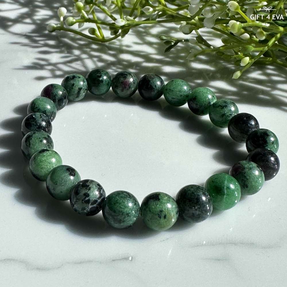 Ruby Zoisite Bracelet