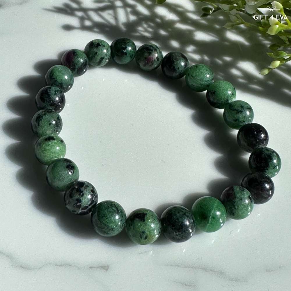 Ruby Zoisite Bracelet