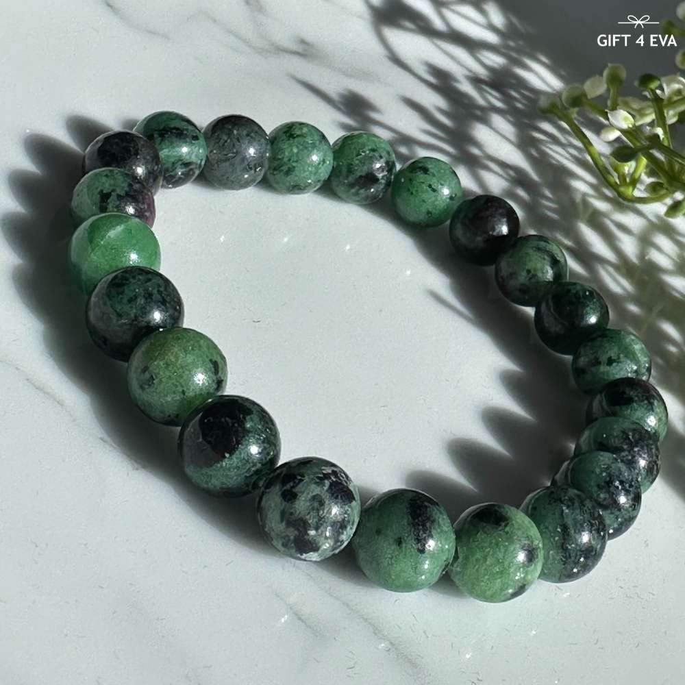 Ruby Zoisite Bracelet