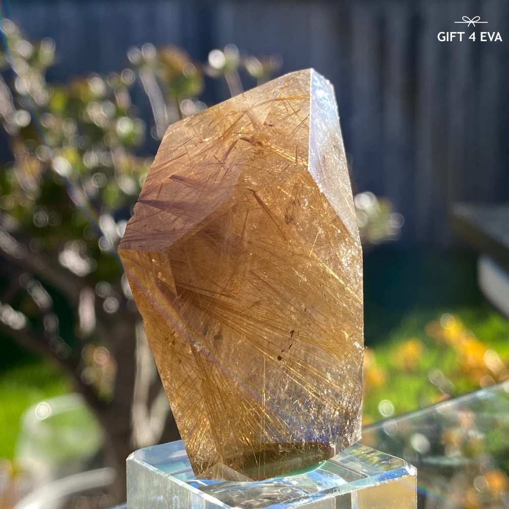 Golden Rutile Free Form 75G