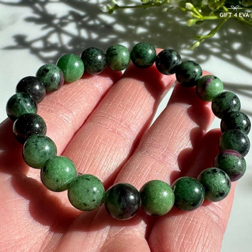 Ruby Zoisite Bracelet