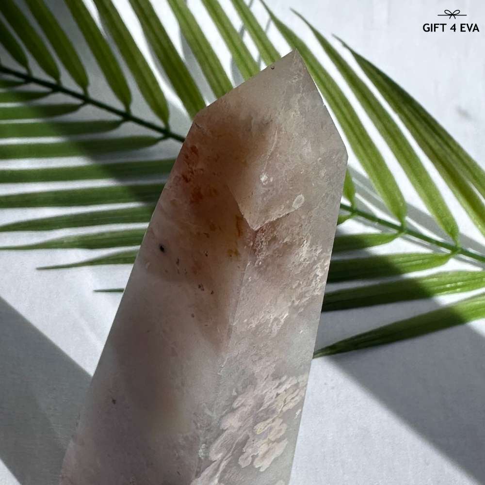 Flower Agate Obelisk