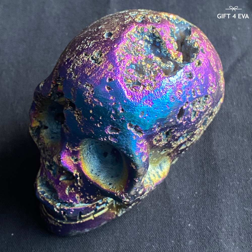 Sphalerite Aura Skull