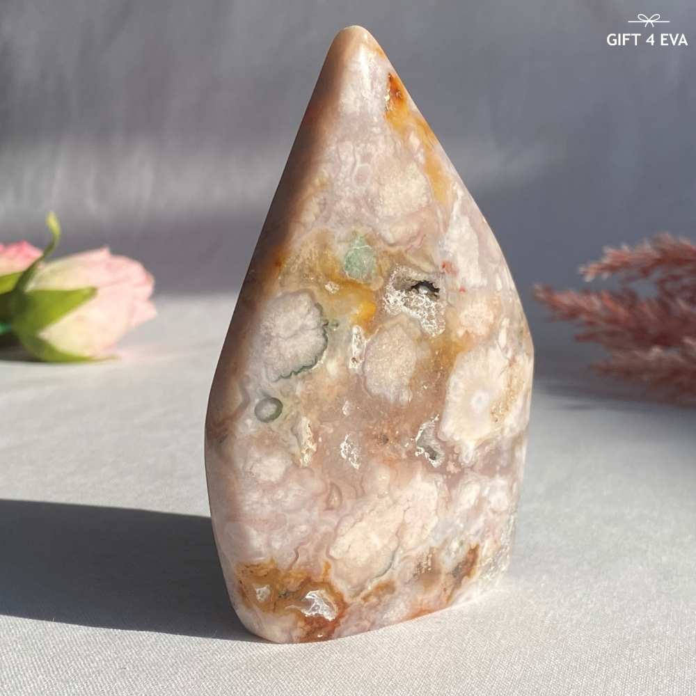 Flower Agate Free Form