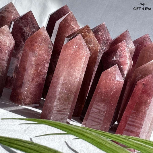 Strawberry Quartz Points - Assorted