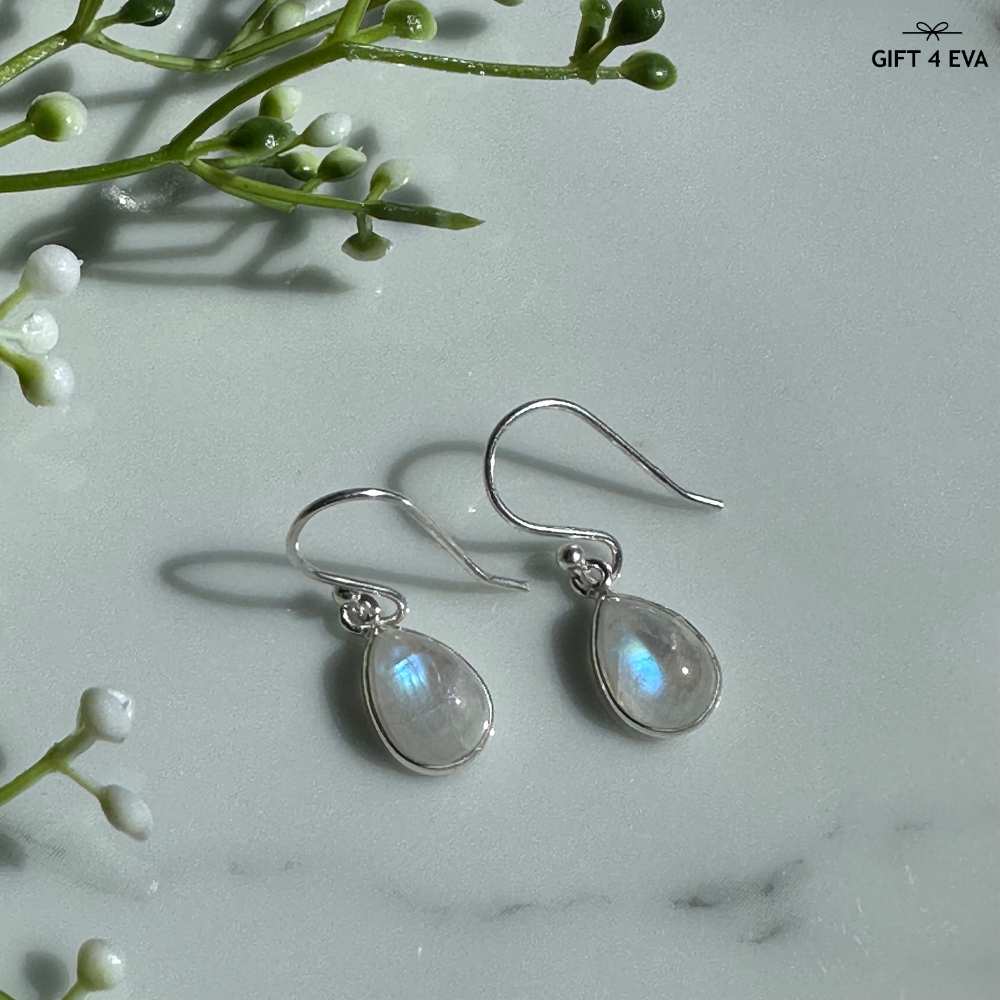 Moonstone 925 Silver Earrings