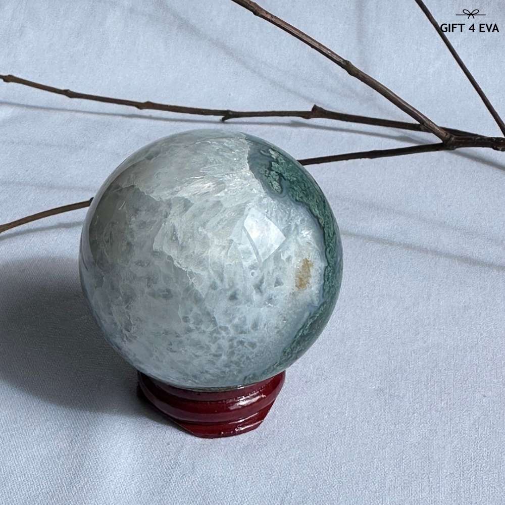 Moss Agate Sphere