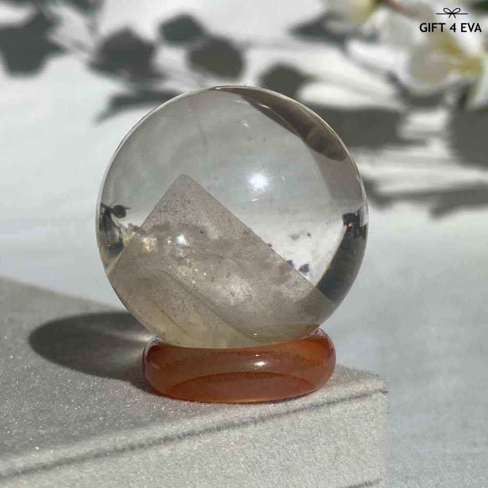 Phantom Mountain Quartz Sphere 33MM