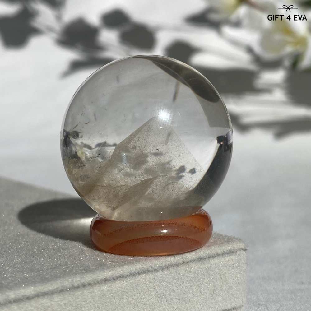 Phantom Mountain Quartz Sphere 33MM