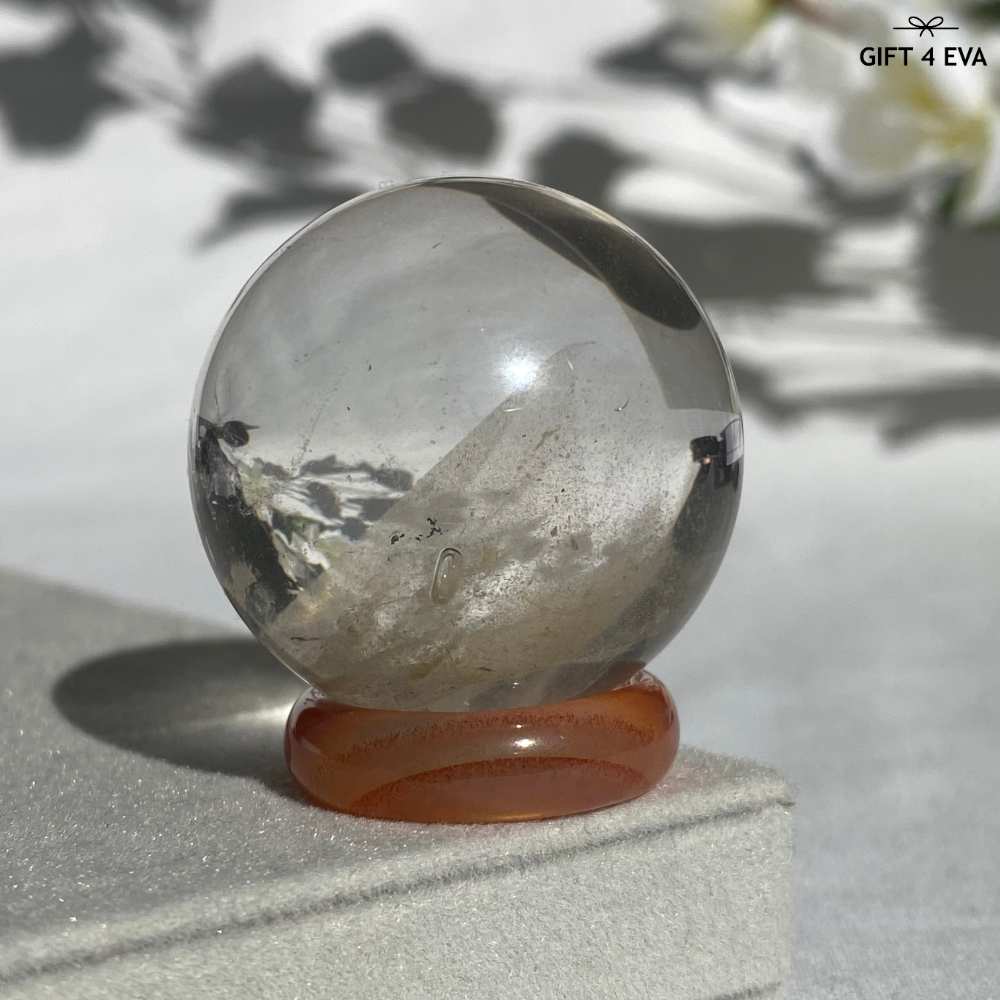 Phantom Mountain Quartz Sphere 33MM