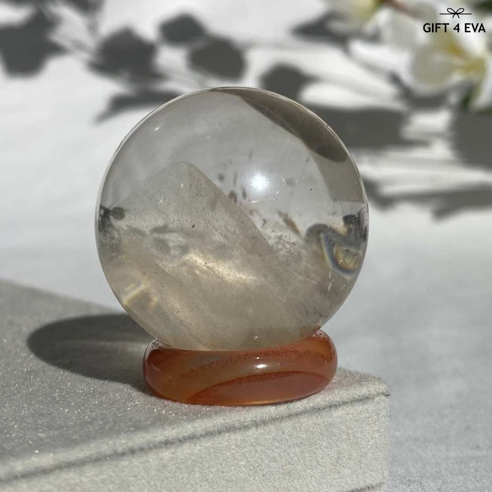 Phantom Mountain Quartz Sphere 33MM