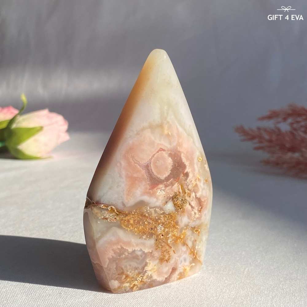 Flower Agate Free Form