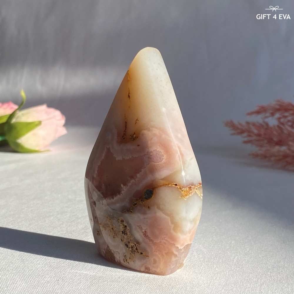 Flower Agate Free Form