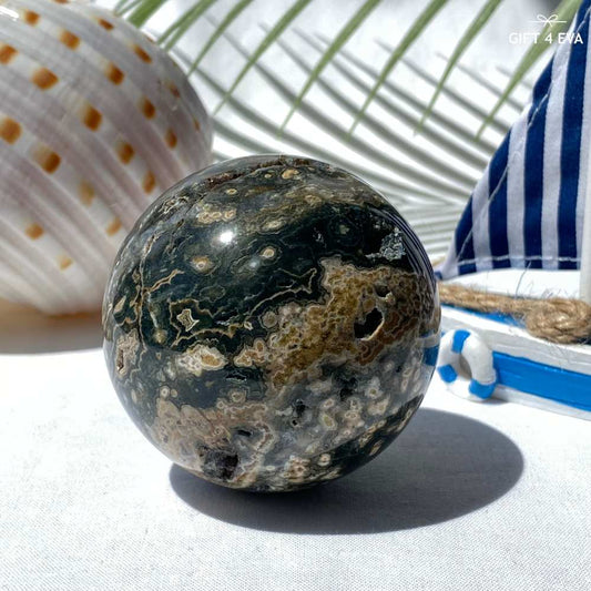 Ocean Jasper Sphere 61MM