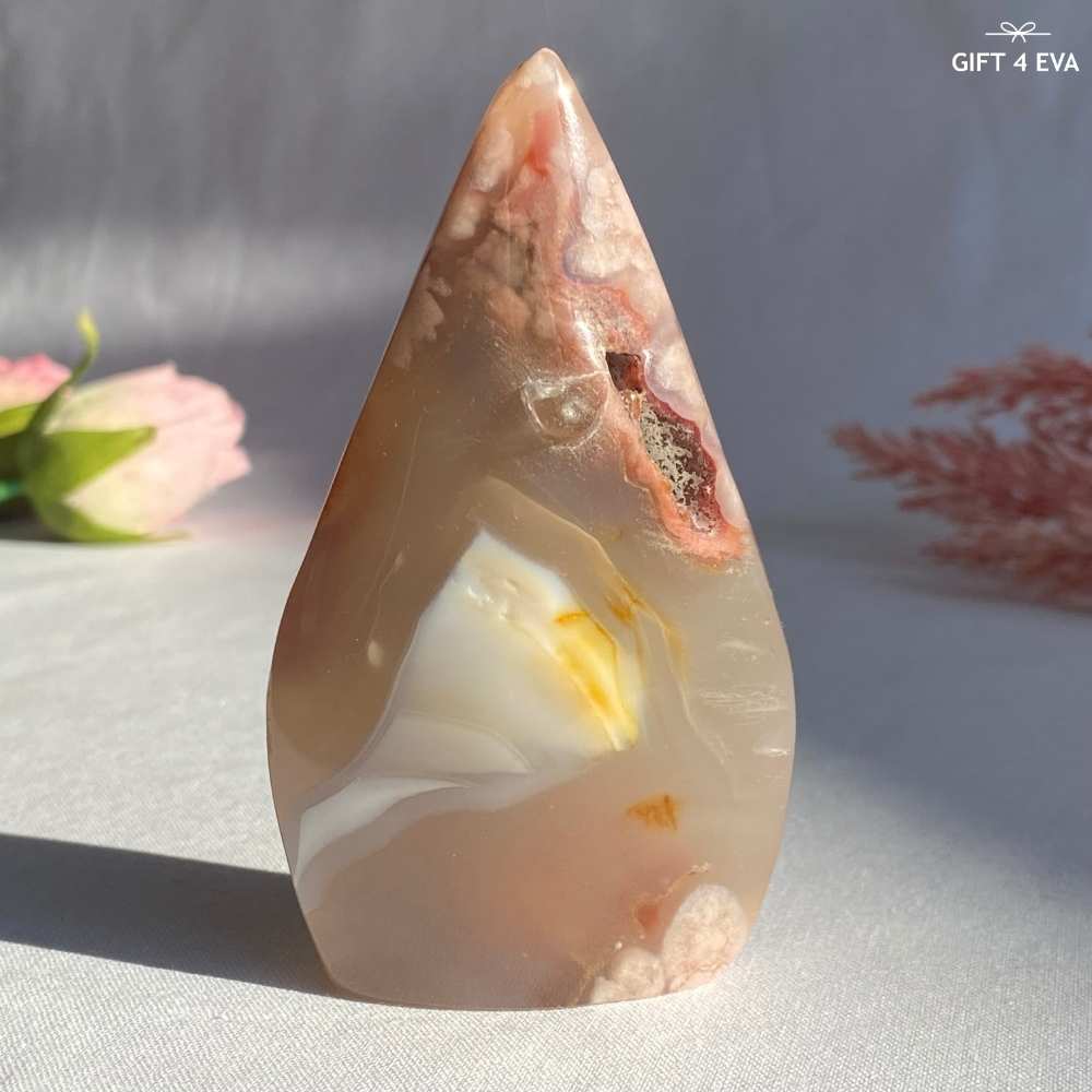 Flower Agate Free Form