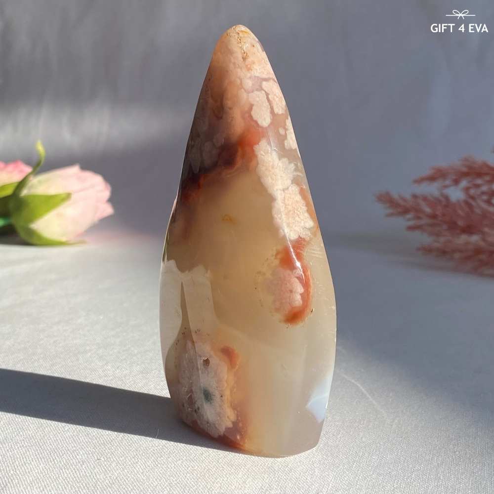 Flower Agate Free Form