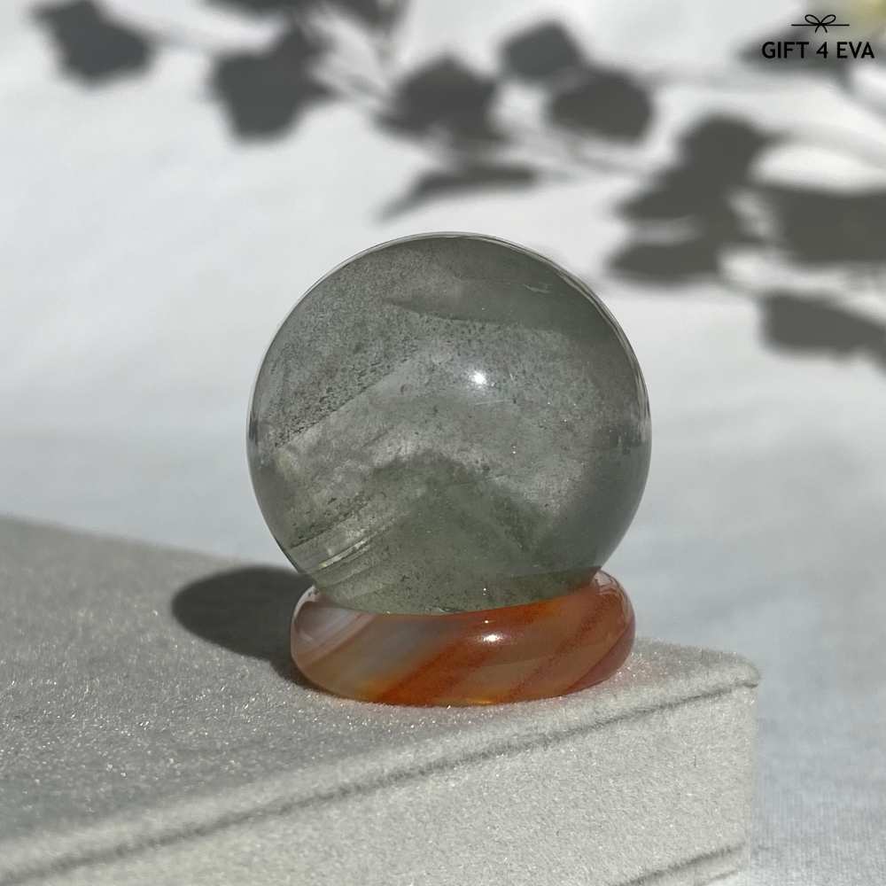 Phantom Mountain Quartz Sphere 27MM