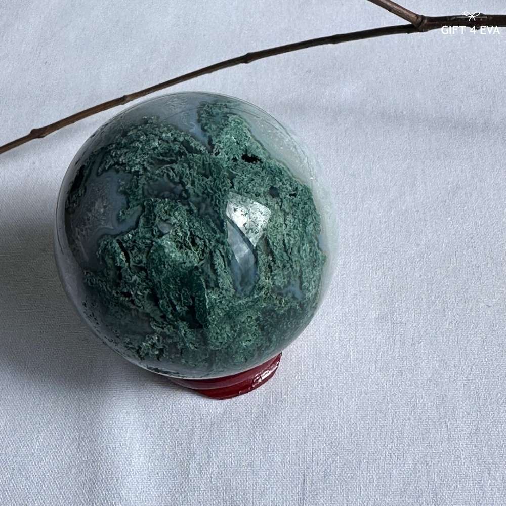 Moss Agate Sphere