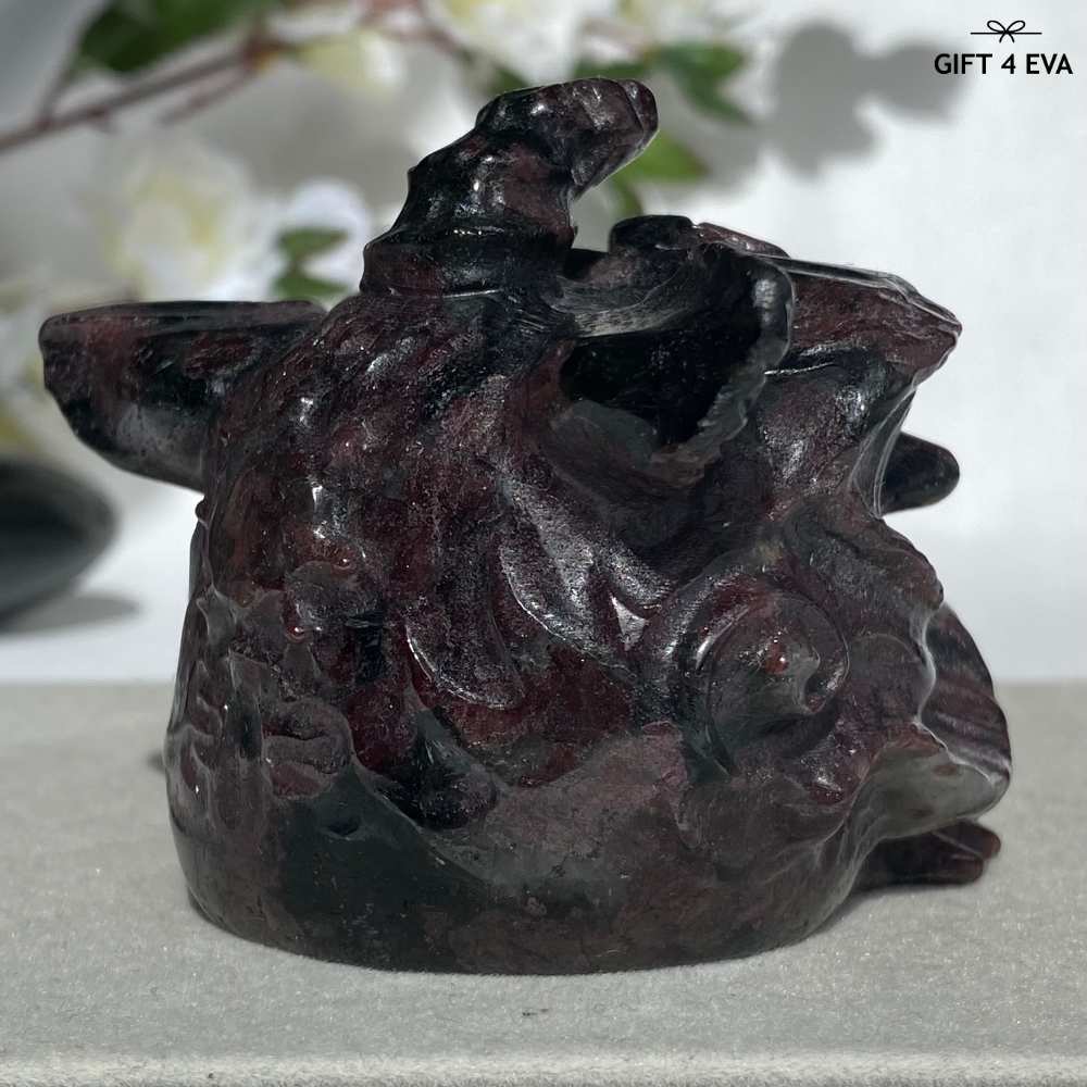 Garnet Lion Dance Head 378G