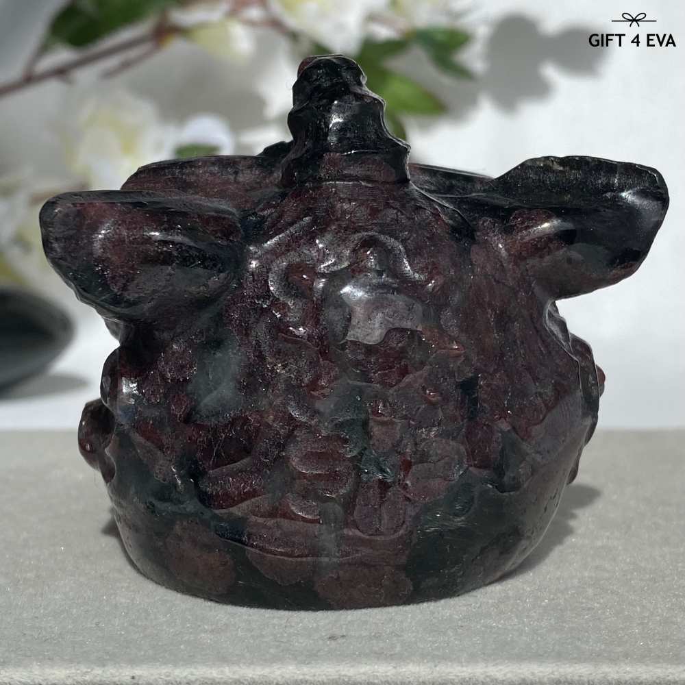 Garnet Lion Dance Head 378G