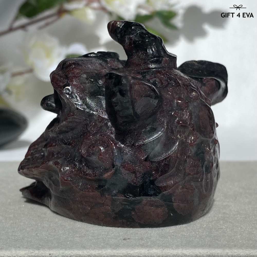 Garnet Lion Dance Head 378G