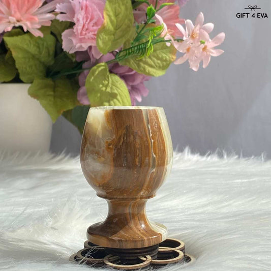 Banded Calcite Goblet