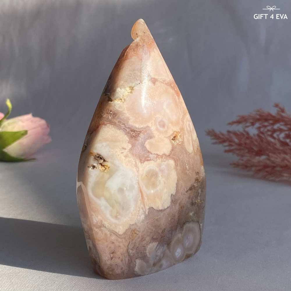 Flower Agate Free Form