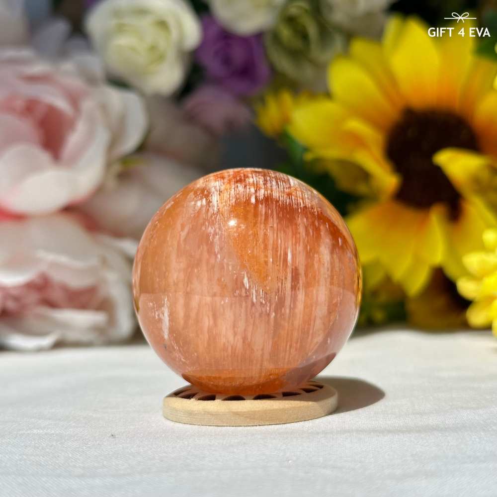 Garden Rose Quartz Sphere