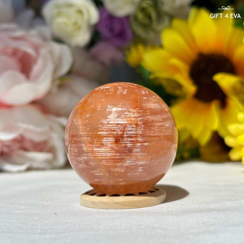 Garden Rose Quartz Sphere