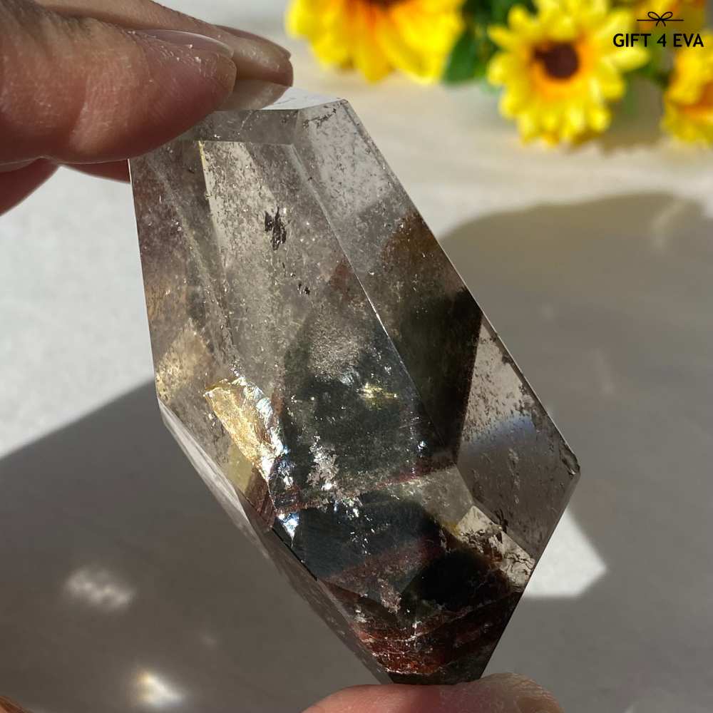 Garden Quartz Chlorite Phantom Mountain Free Form 117G