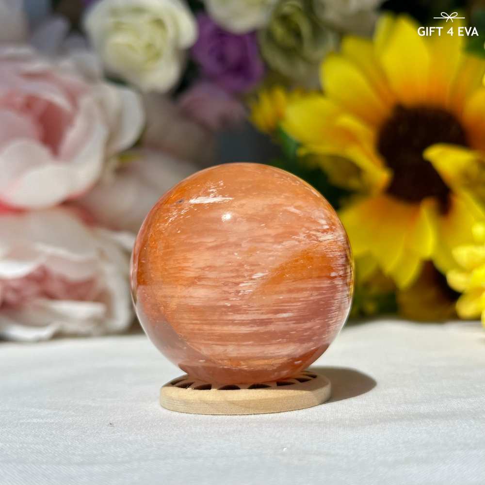 Garden Rose Quartz Sphere