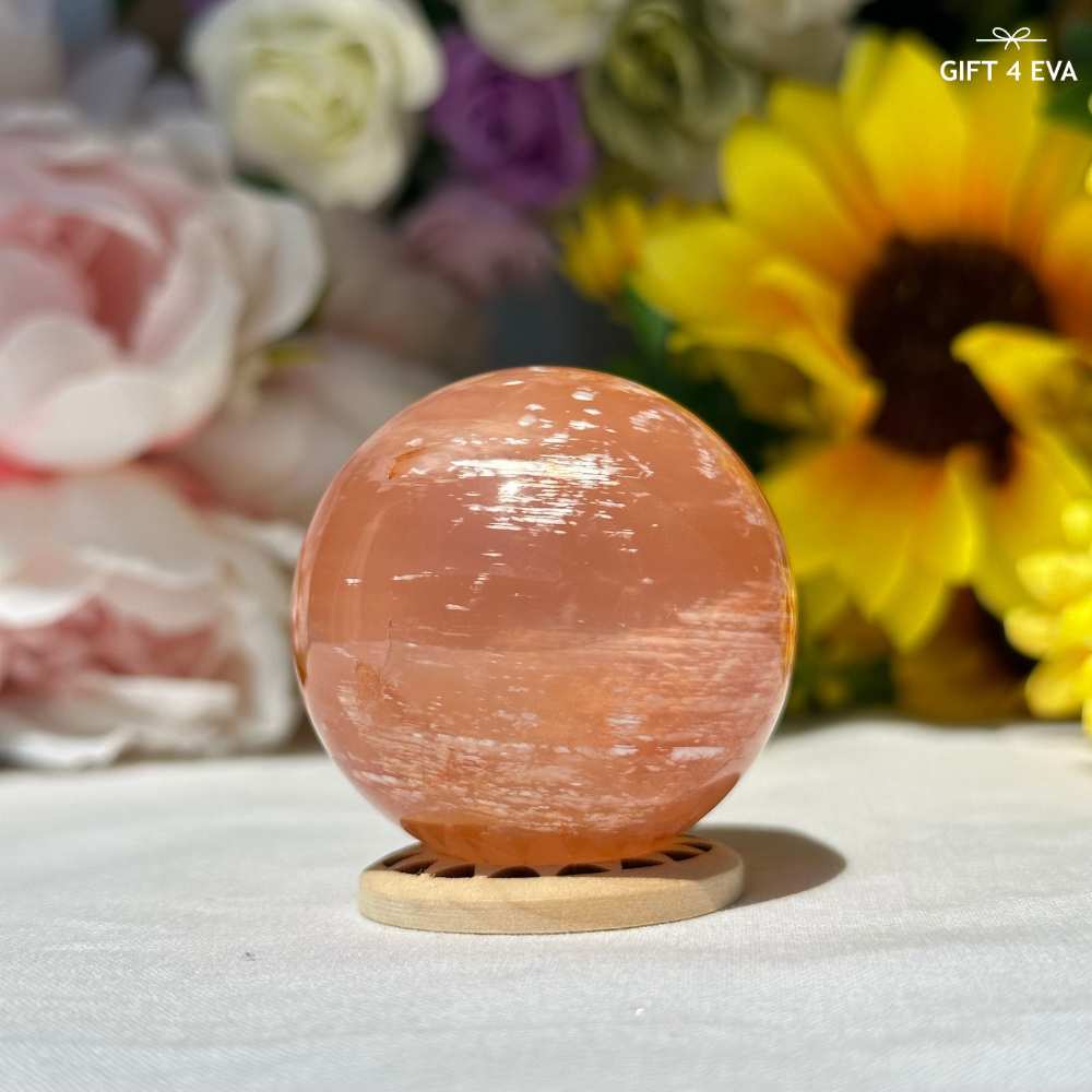 Garden Rose Quartz Sphere