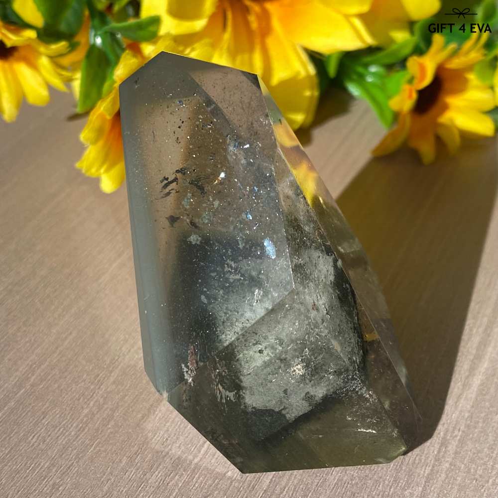 Garden Quartz Chlorite Phantom Mountain Free Form 155G