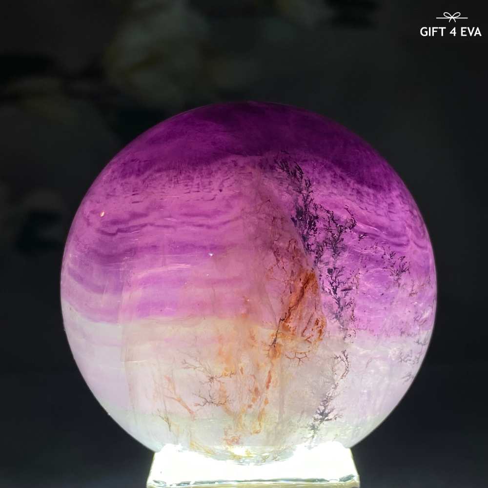 Fluorite Dendritic Sphere 51MM