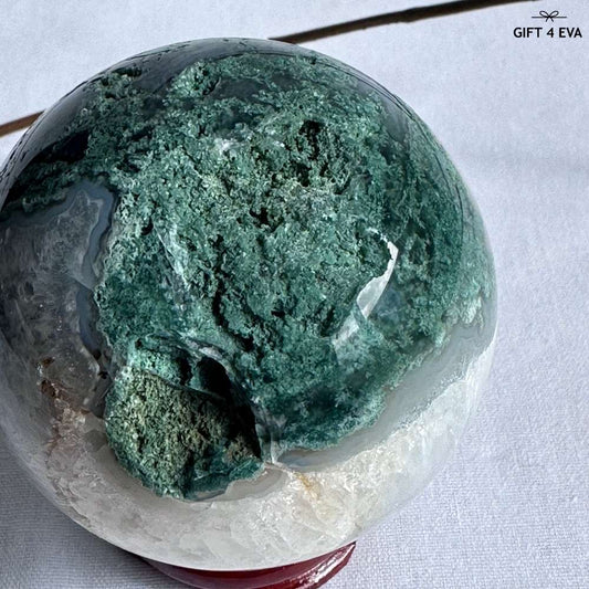 Moss Agate Sphere