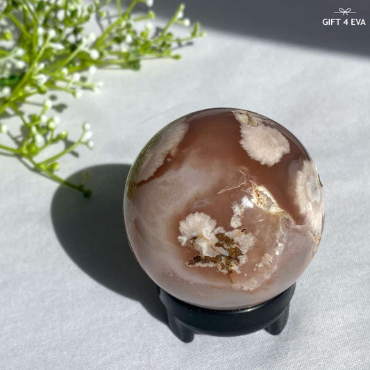 Flower Agate Sphere 53MM