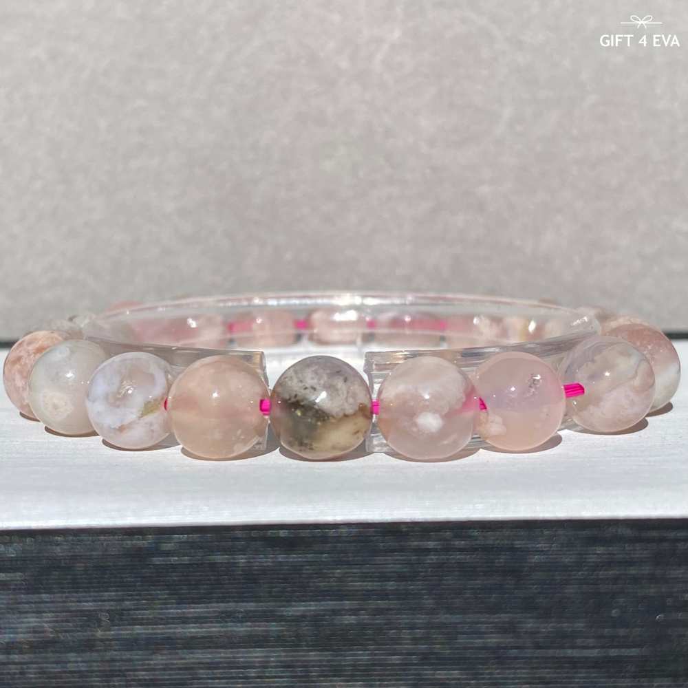 Flower Agate Bracelet