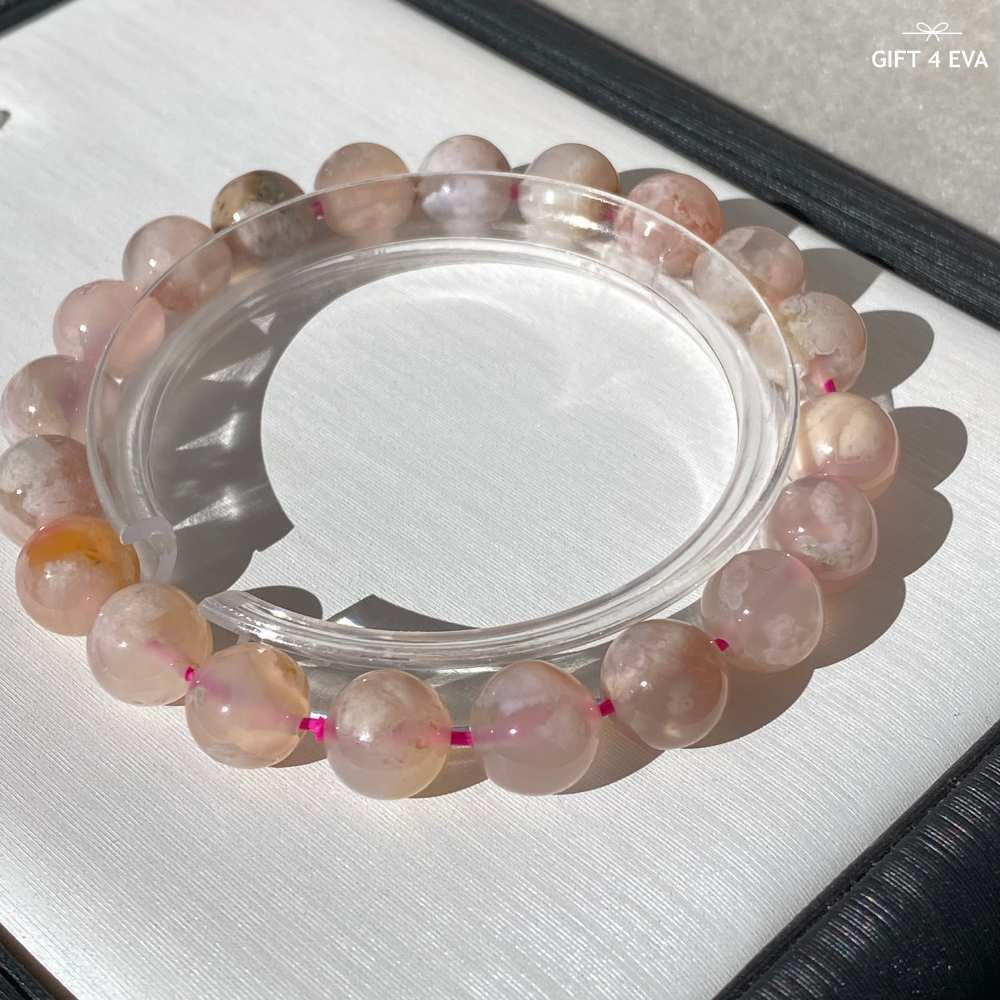 Flower Agate Bracelet