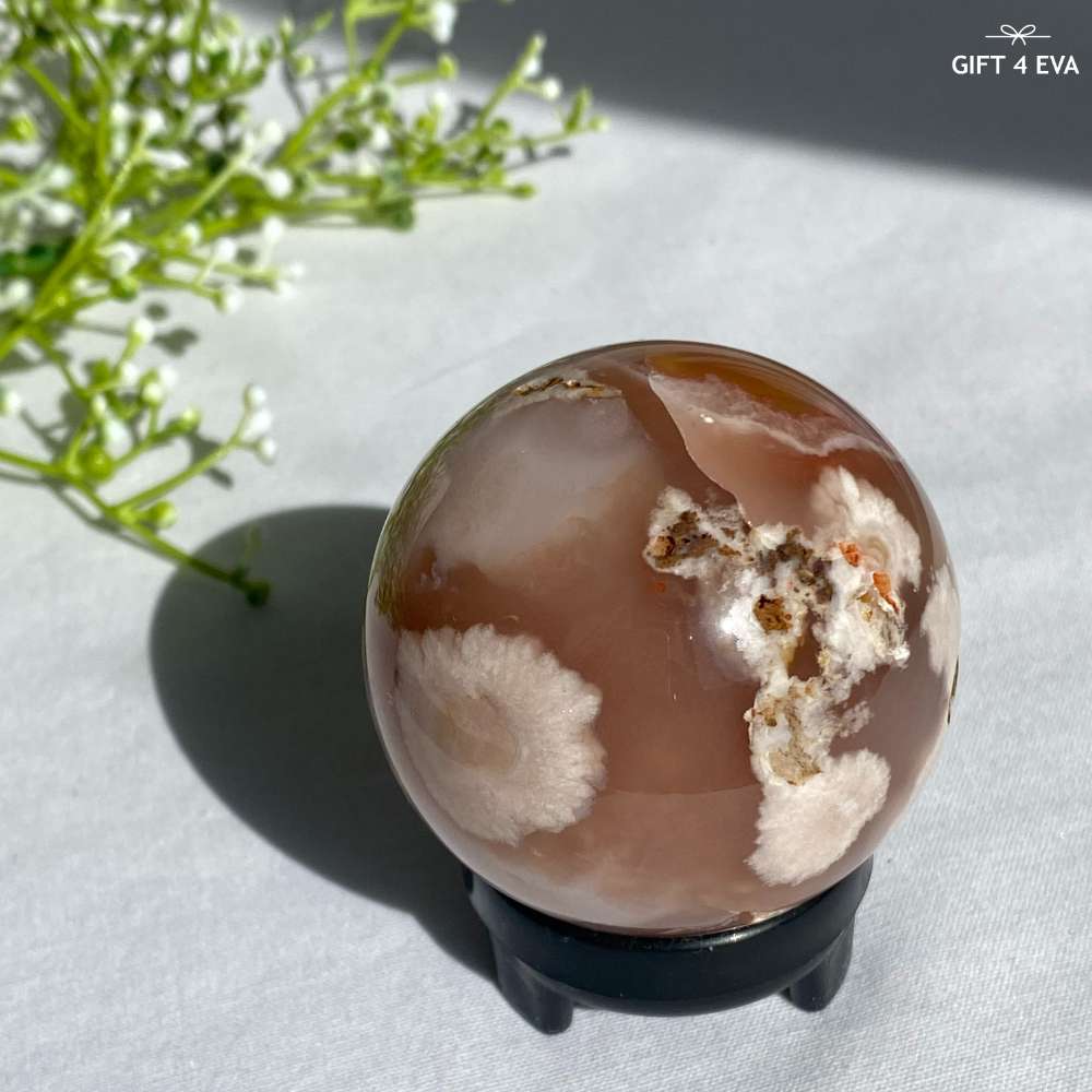 Flower Agate Sphere 53MM