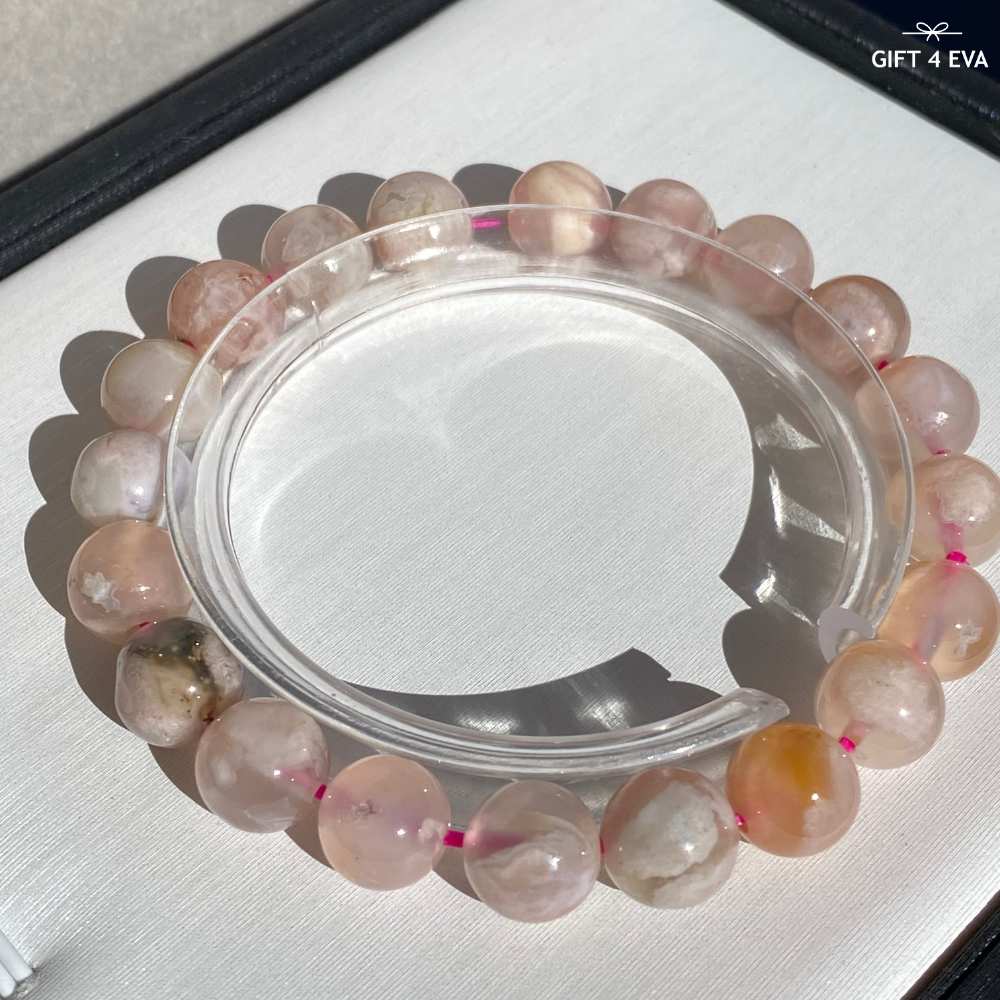 Flower Agate Bracelet