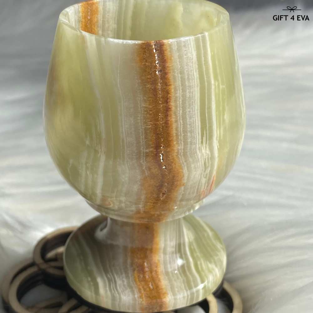 Banded Calcite Goblet