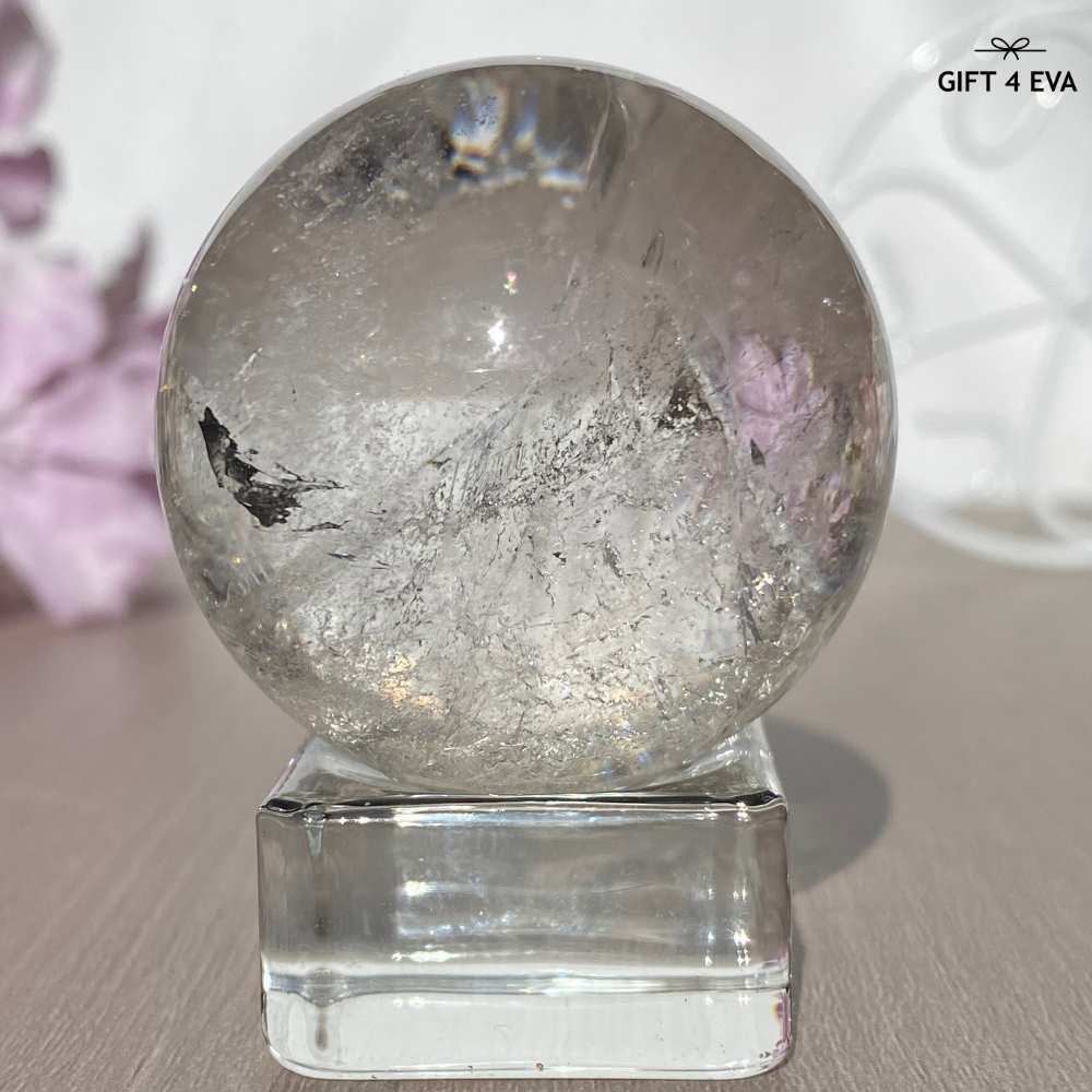 Manifestation Quartz Mountain Sphere 41MM