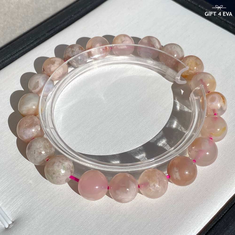 Flower Agate Bracelet