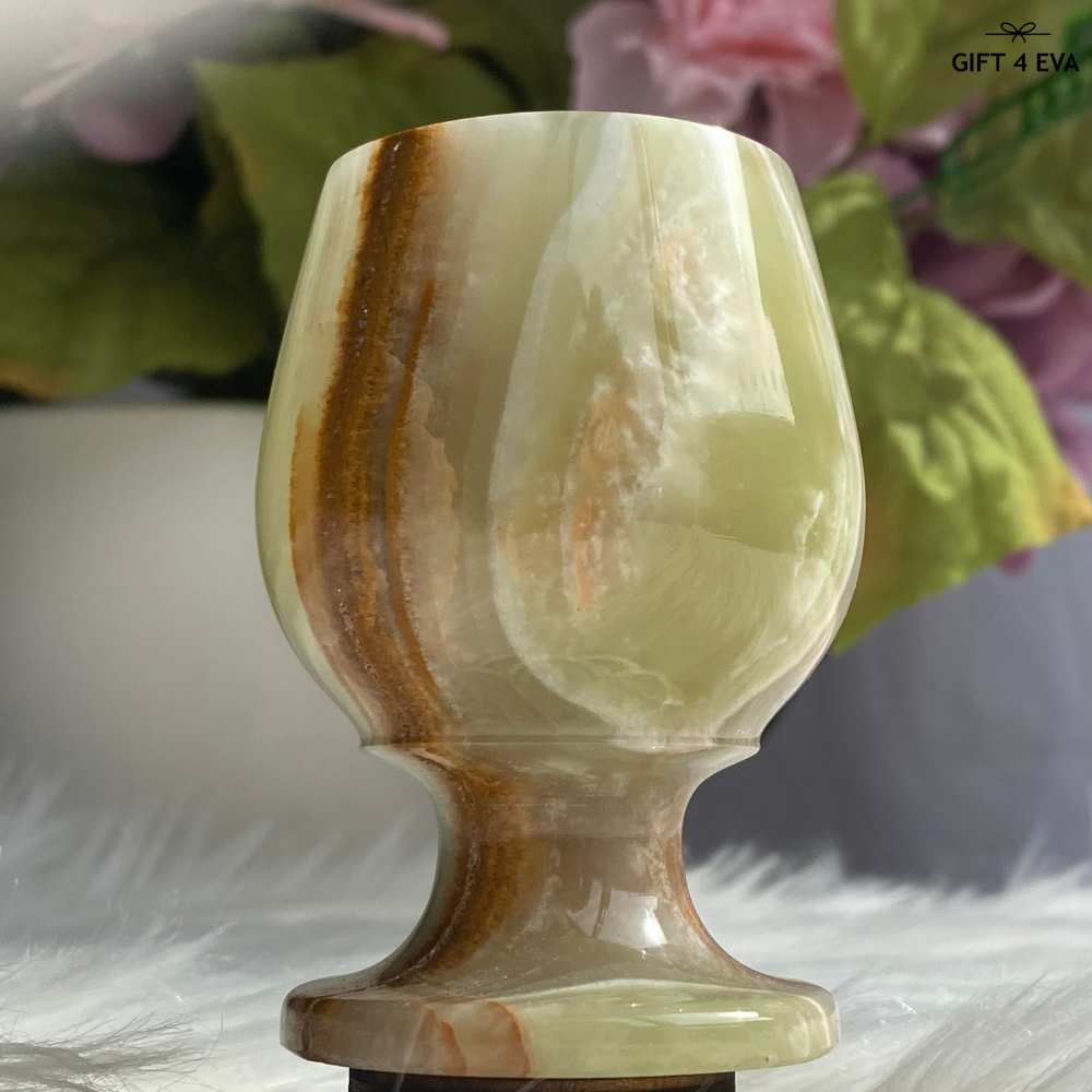 Banded Calcite Goblet