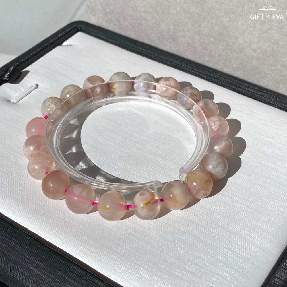 Flower Agate Bracelet