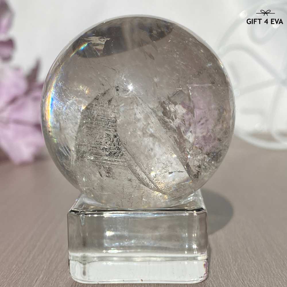 Manifestation Quartz Mountain Sphere 41MM