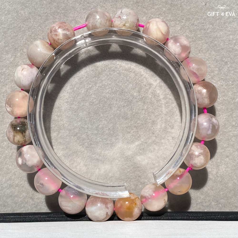 Flower Agate Bracelet