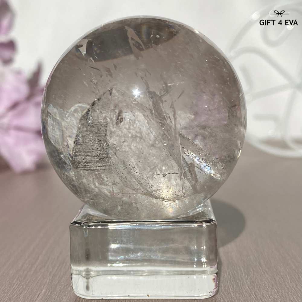 Manifestation Quartz Mountain Sphere 41MM