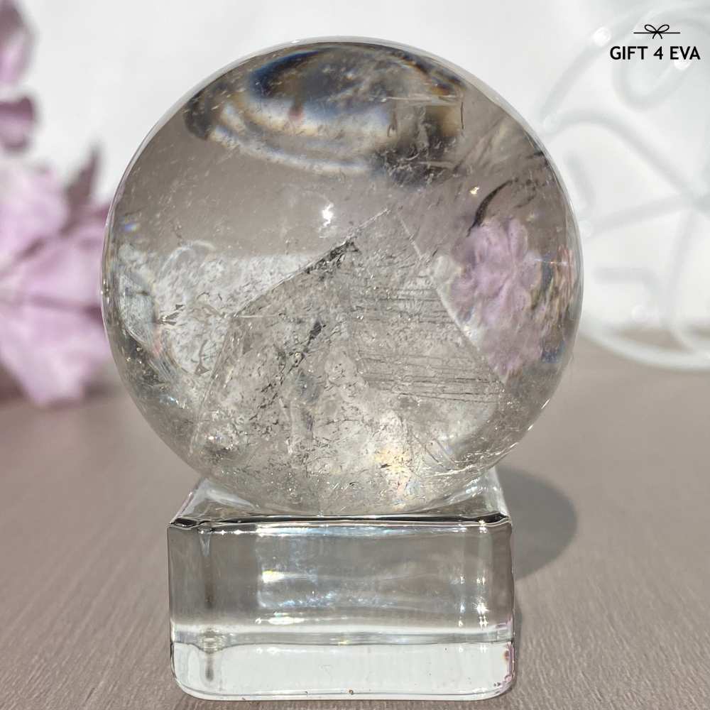 Manifestation Quartz Mountain Sphere 41MM