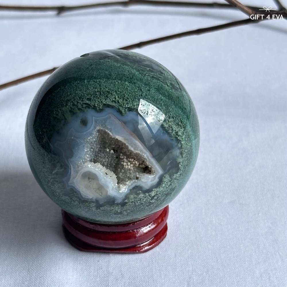 Moss Agate Sphere